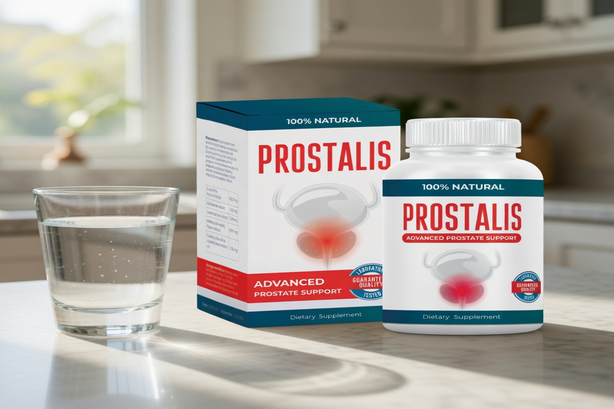 Die Packung und ein Glas Wasser — mehr braucht es nicht.